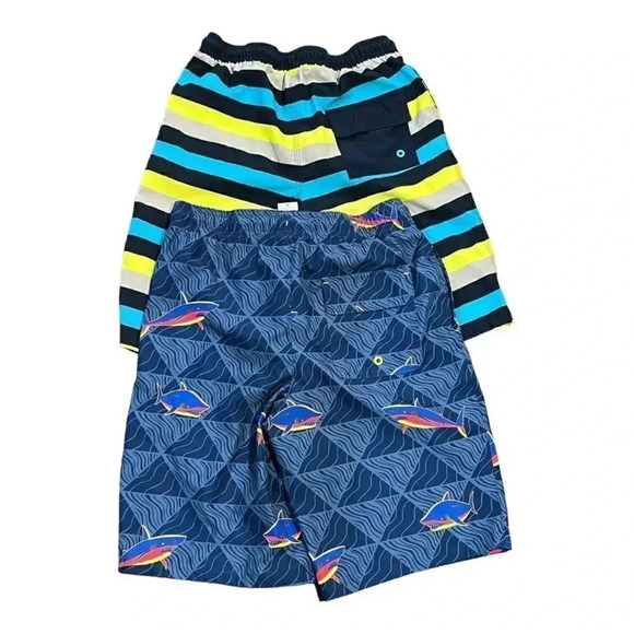 2 size XL 14/16 Wonder Nation swim trunks, EUC - Picture 2 of 7